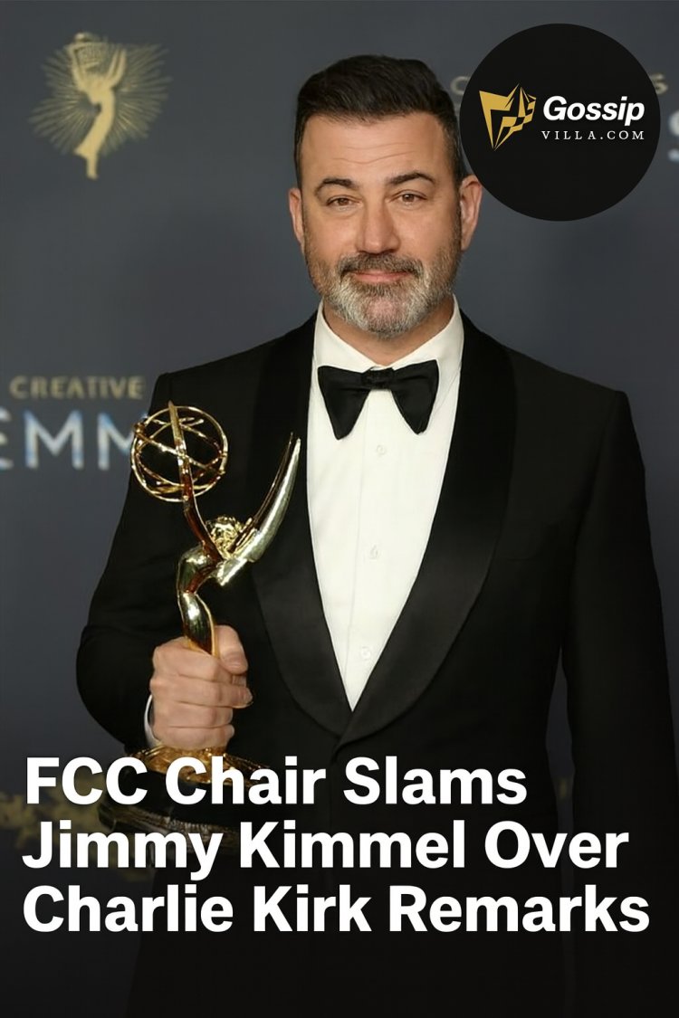 FCC Chair Slams Jimmy Kimmel Over Controversial Charlie Kirk Remarks