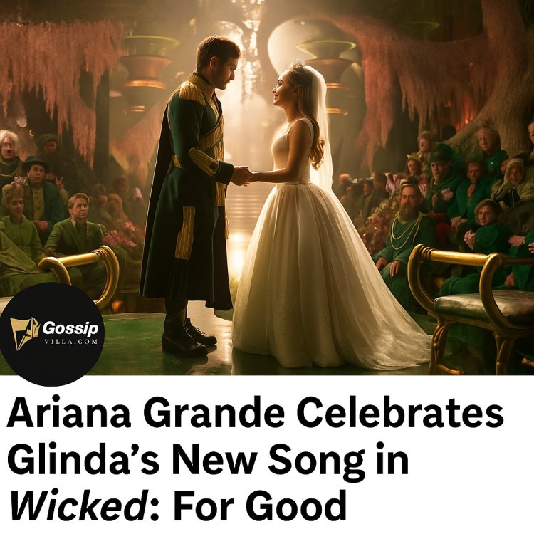 Ariana Grande Celebrates New Glinda Song “Girl In The Bubble” in Wicked: For Good