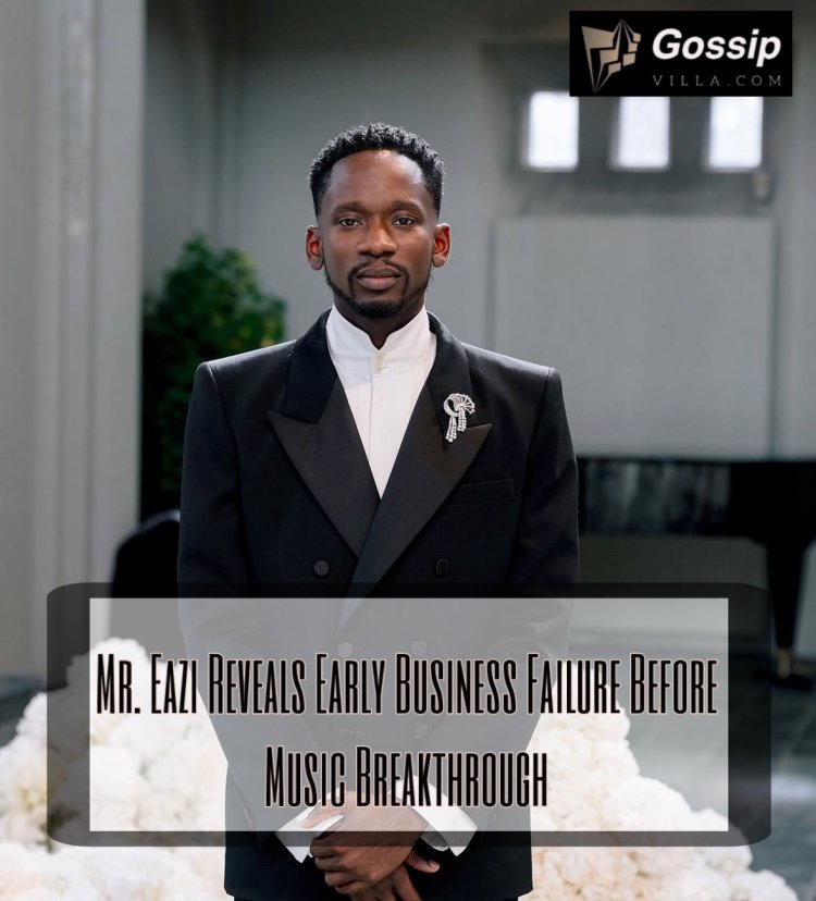 Mr. Eazi Reveals Early Business Failure Before Music Breakthrough