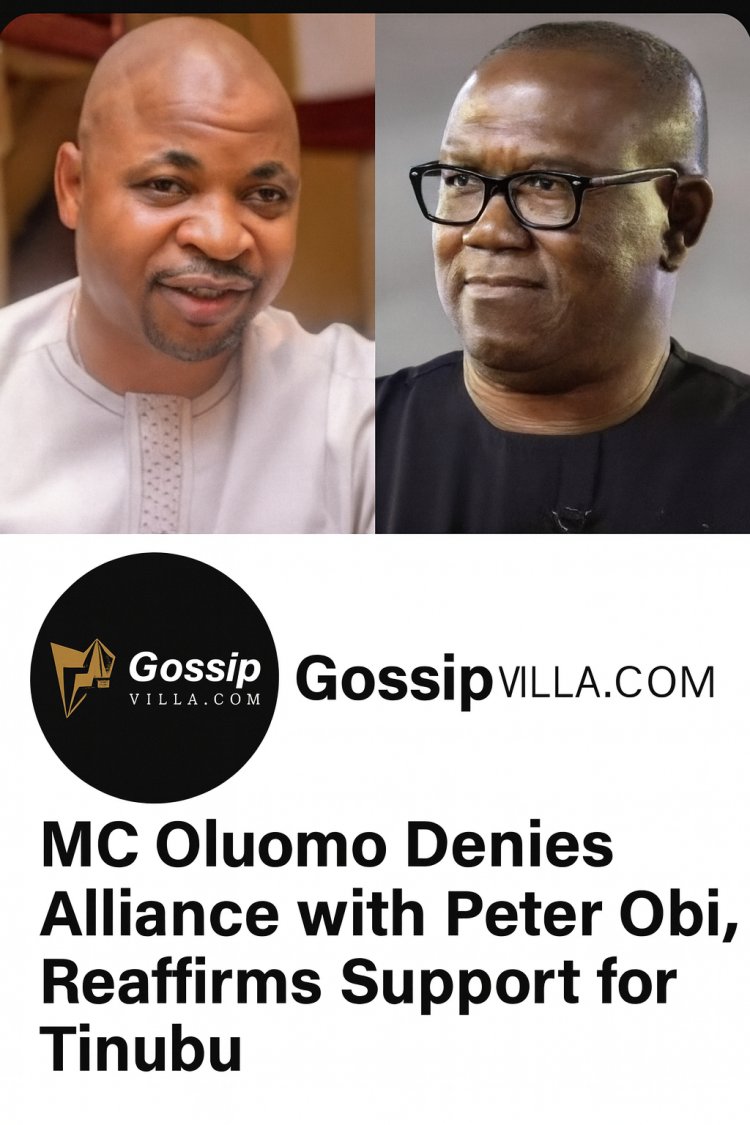 MC Oluomo Dismisses Obi Alliance Rumors, Reaffirms Loyalty to Tinubu