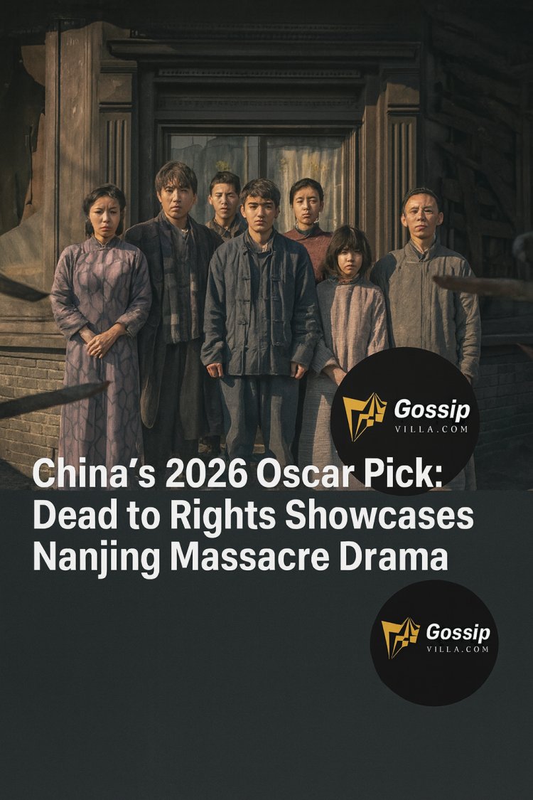 China’s 2026 Oscar Pick: Dead to Rights Showcases Nanjing Massacre Drama
