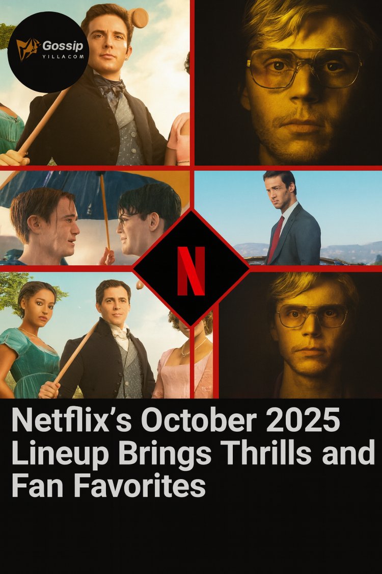 Netflix’s October 2025 Lineup Brings Thrills and Fan Favorites