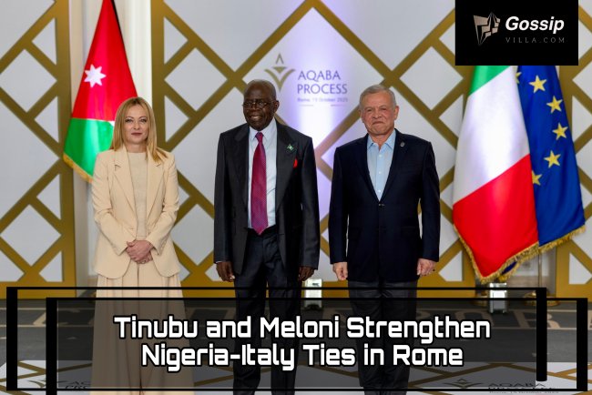 Tinubu and Meloni Strengthen Nigeria-Italy Ties in Rome