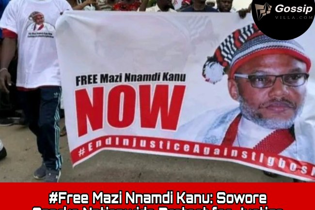 #Free Mazi Nnamdi Kanu: Sowore Sparks Nationwide Protest for Justice