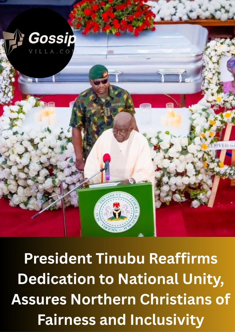 President Tinubu Reaffirms Dedication to National Unity, Assures Northern Christians of Fairness and Inclusivity