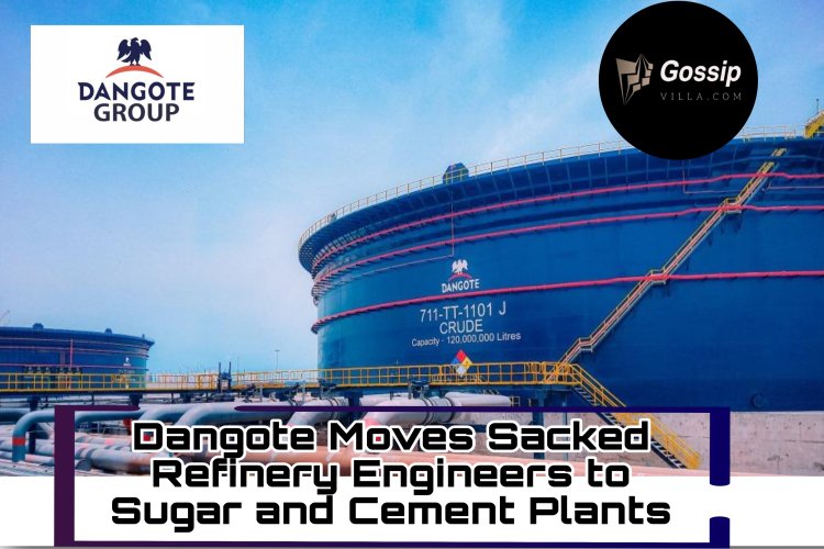 Dangote Moves Sacked Refinery Engineers to Sugar and Cement Plants