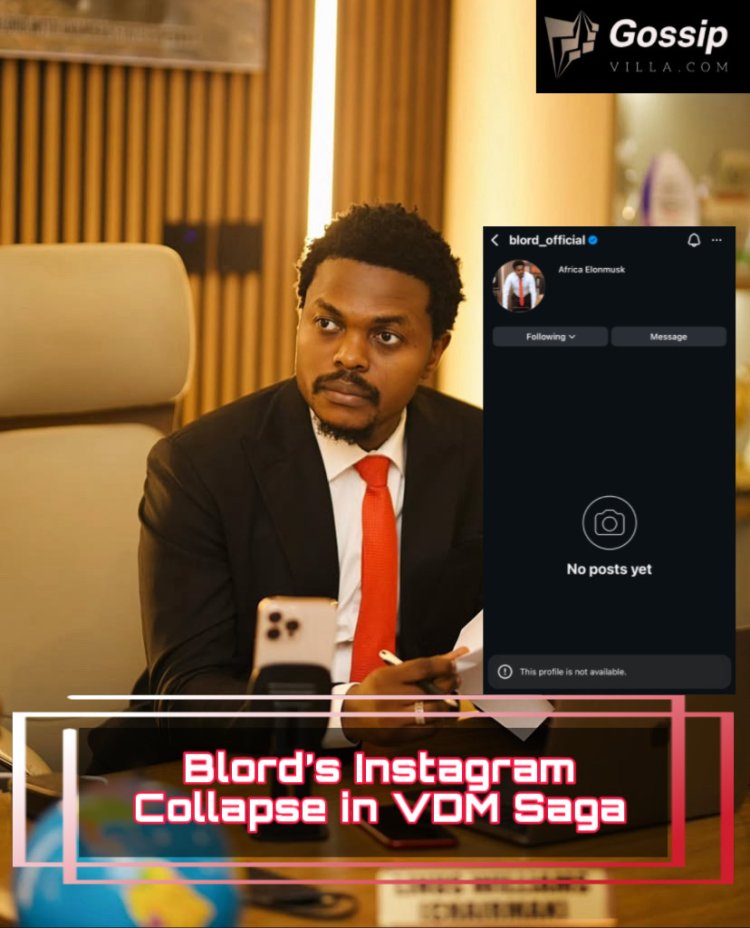 From Crypto to Controversy: Blord’s 3M-Follower Account Banned After VDM Drama