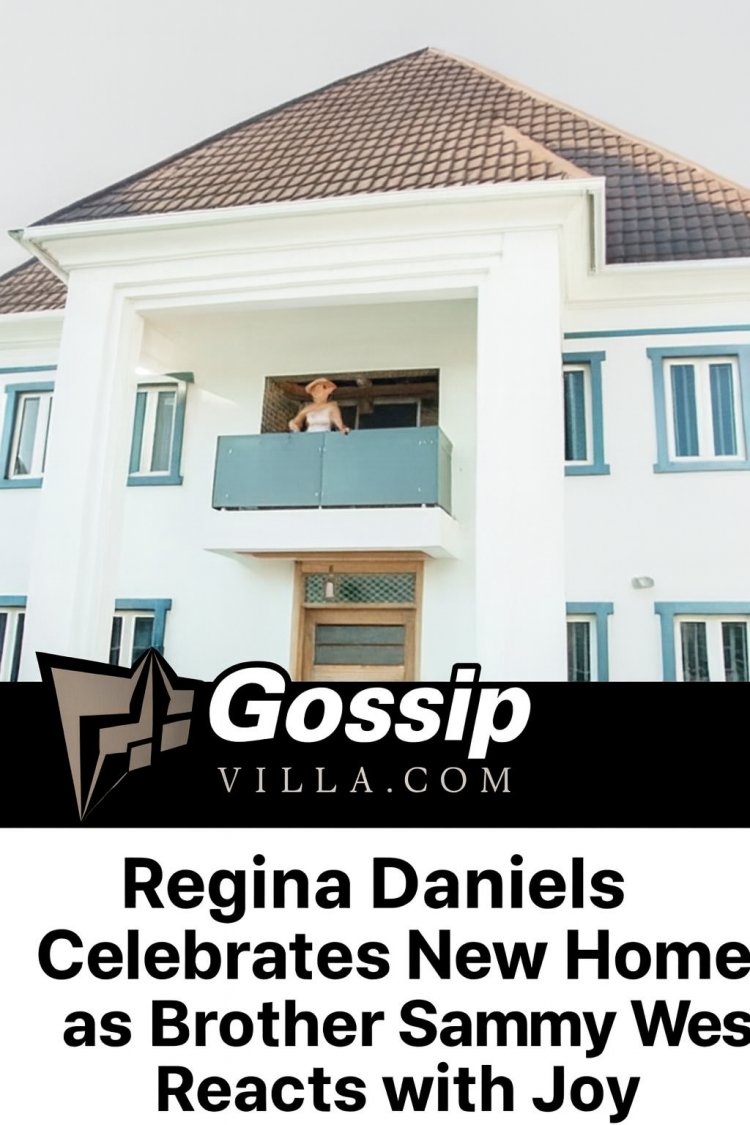 Regina Daniels Stands Tall: Nollywood Star Flaunts New Lagos Mansion Amid Marital Storm
