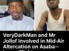 Mid-Air Chaos: VeryDarkMan and Mr Jollof Clash on Asaba–Lagos Flight