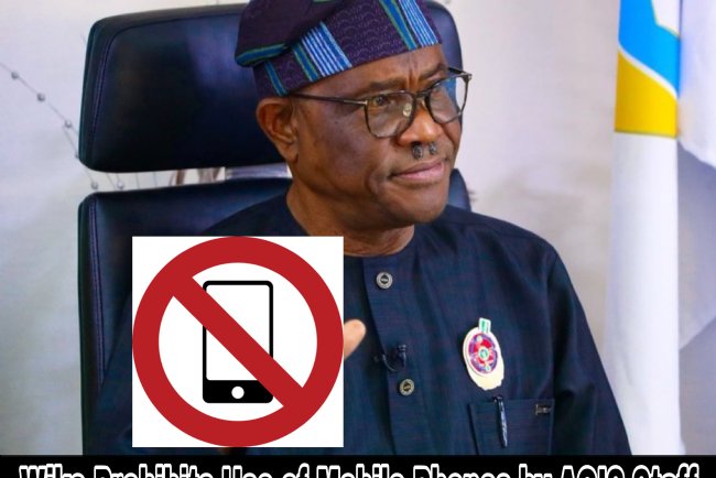 Wike Prohibits Use of Mobile Phones by AGIS Staff Following Viral Altercation with Naval Officer