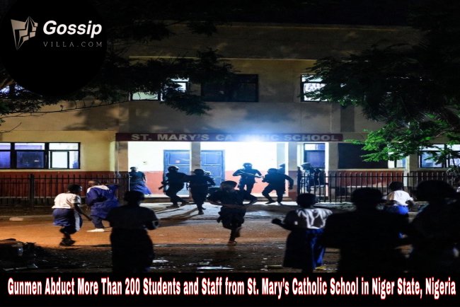 Gunmen Abduct More Than 200 Students and Staff from St. Mary’s Catholic School in Niger State, Nigeria