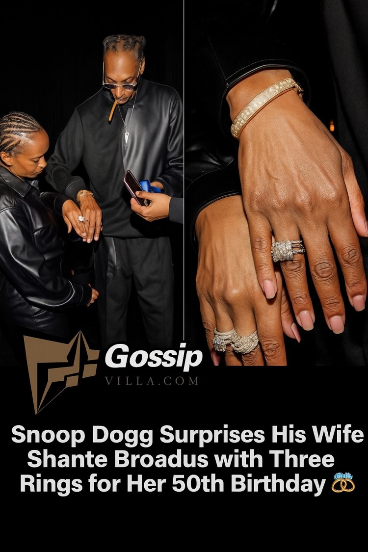 Snoop Dogg’s Eternal Love: Three Rings, One Queen — A 50th Birthday Celebration of Shante Broadus That Melted Hearts Worldwide