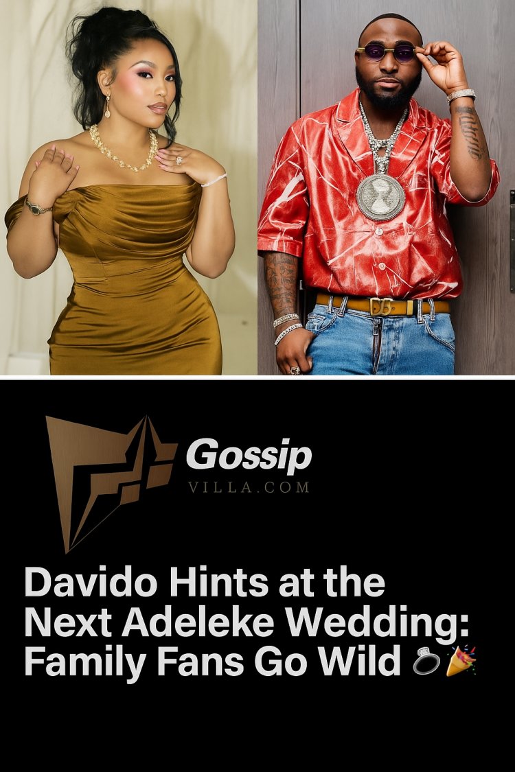 Davido Sparks New Adeleke Wedding Speculation with Playful “You’re Next” Tease to Cousin Adenike