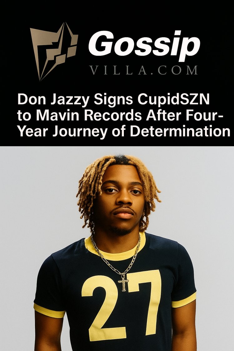 Don Jazzy Finally Signs CupidSZN After a Four-Year Unseen DM: A Destiny-Driven Rise to Mavin Records