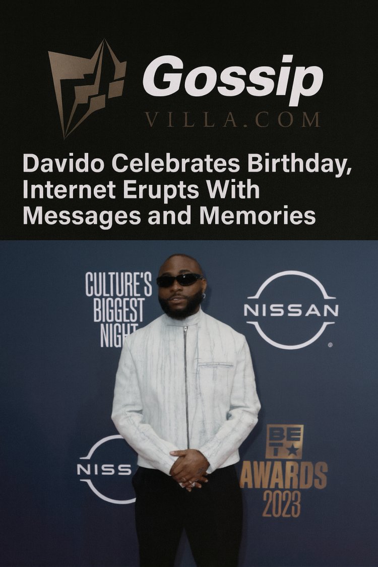 Davido Celebrates Birthday, Internet Erupts With Messages and Memories”