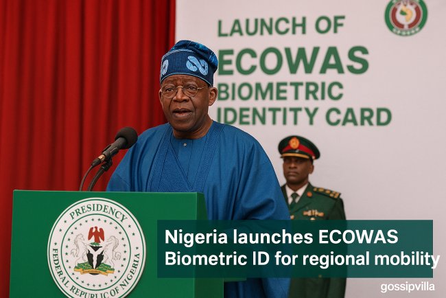 Nigeria Launches ECOWAS Biometric Identity Card to Boost Regional Mobility and Security