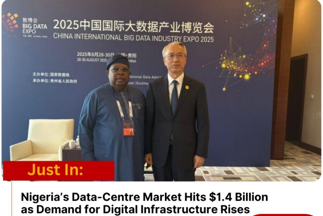 Nigeria’s Data-Centre Market Hits $1.4 Billion as Demand for Digital Infrastructure Rises