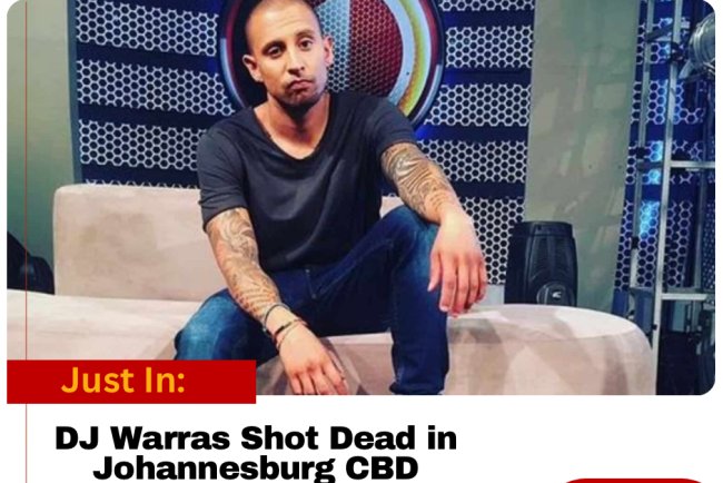 Beloved South African Entertainer DJ Warras Shot Dead at 40 in Shocking Johannesburg CBD Attack