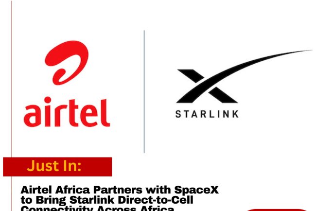 Airtel Africa Partners with SpaceX to Bring Starlink Direct-to-Cell Connectivity Across Africa