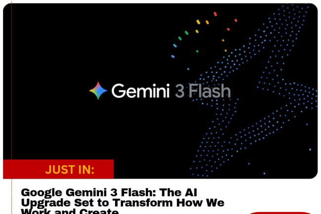 Google Gemini 3 Flash: The AI Upgrade Set to Transform How We Work and Create