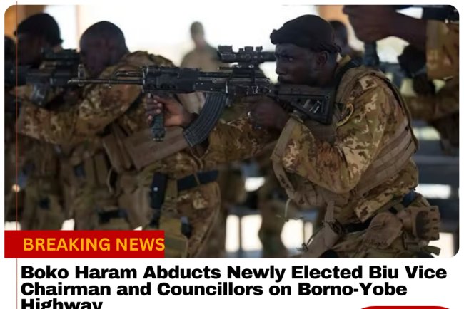 Boko Haram Abducts Newly Elected Biu Vice Chairman and Councillors on Borno-Yobe Highway