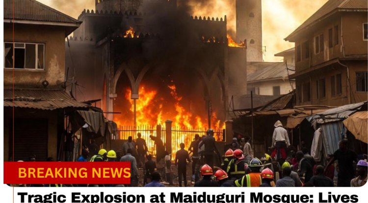 Tragic Explosion at Maiduguri Mosque: Lives Lost in Gamboru Market Attack