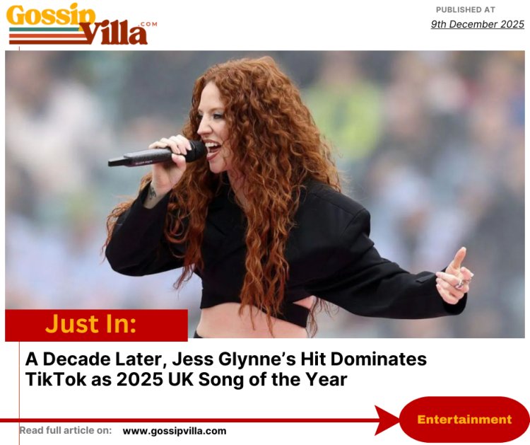 Jess Glynne’s “Hold My Hand” Makes Shock Return as TikTok UK’s Song of the Year 2025
