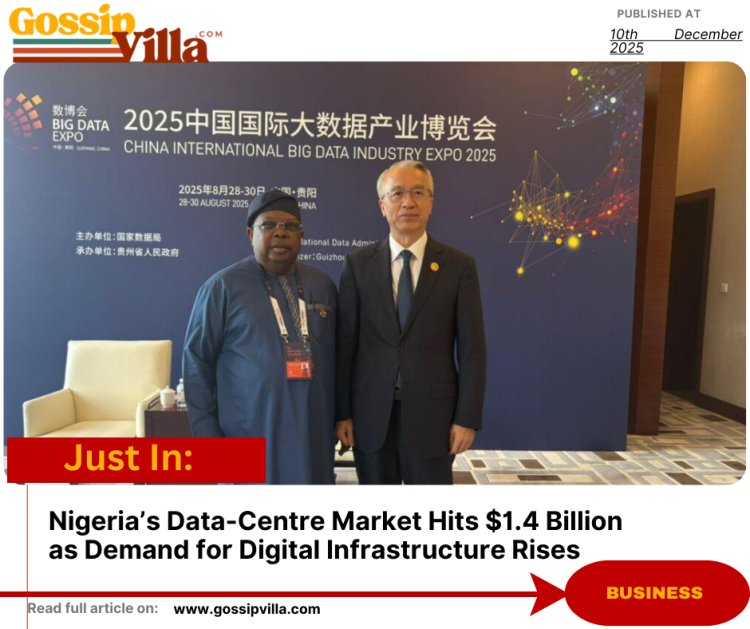 Nigeria’s Data-Centre Market Hits $1.4 Billion as Demand for Digital Infrastructure Rises