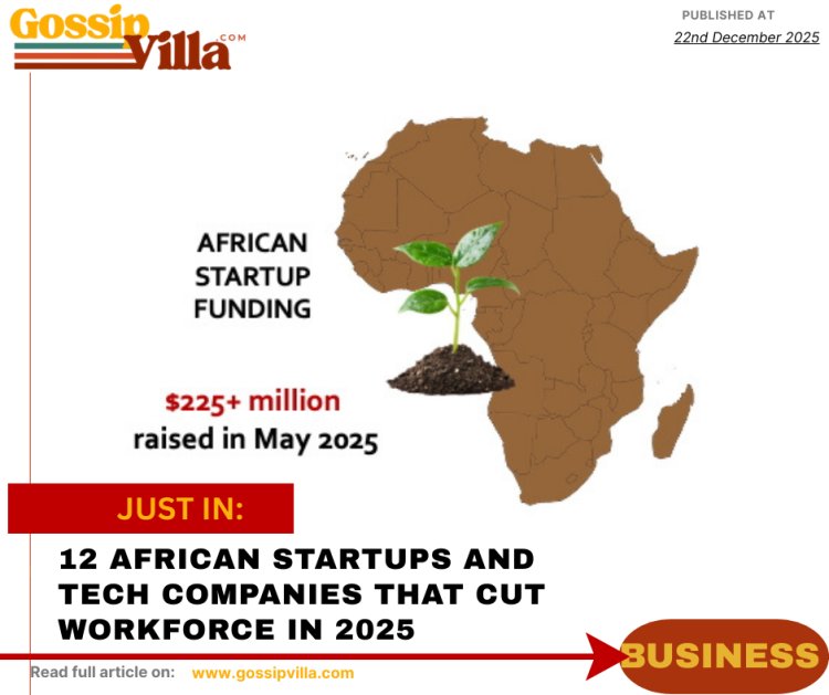 12 AFRICAN STARTUPS AND TECH COMPANIES THAT CUT WORKFORCE IN 2025