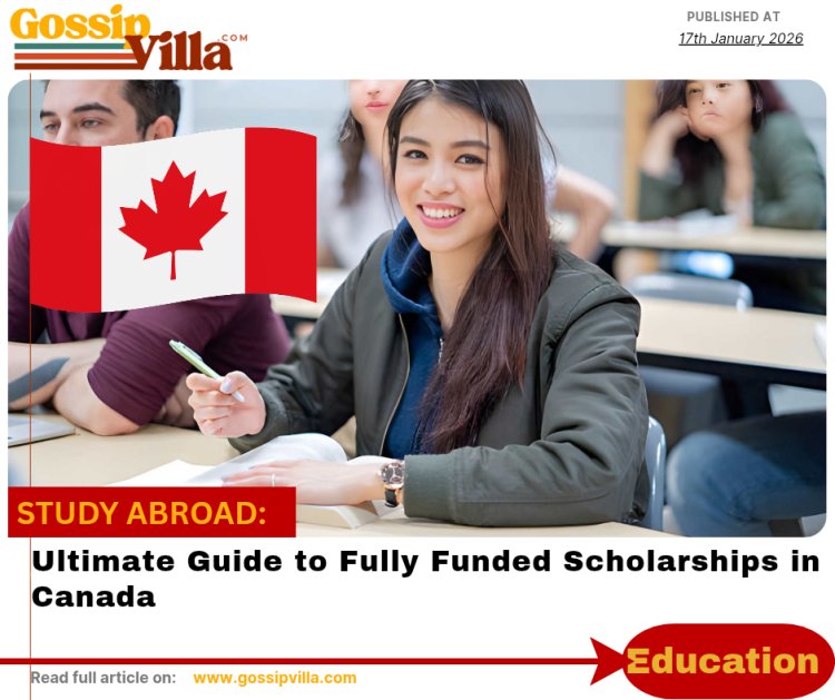 List of Fully Funded Scholarships in Canada for Masters Students