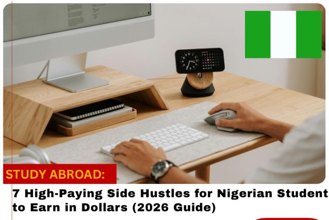7 High-Paying Side Hustles for Nigerian Students to Earn in Dollars (2026 Guide)